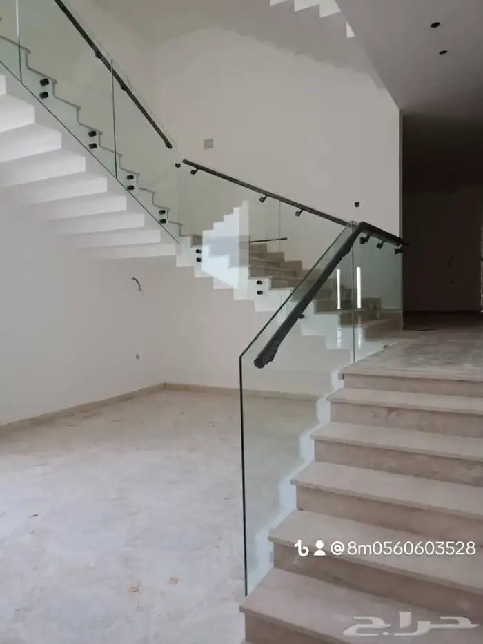 درابزين زجاج 3