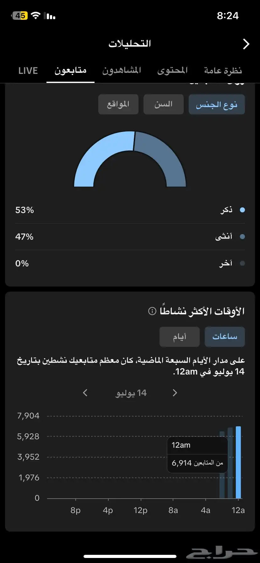 حساب تيك توك 4
