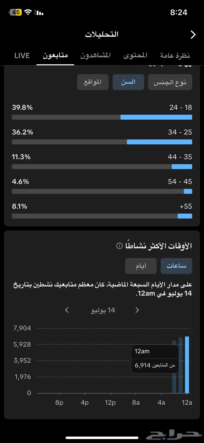 حساب تيك توك 2
