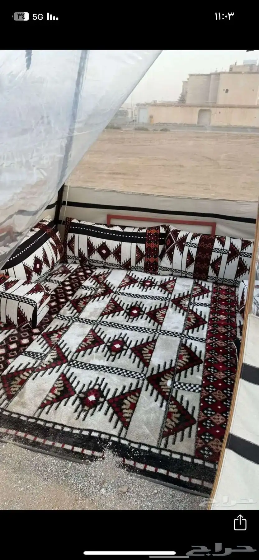 خيام وفرشها وأدواتها كامله 1