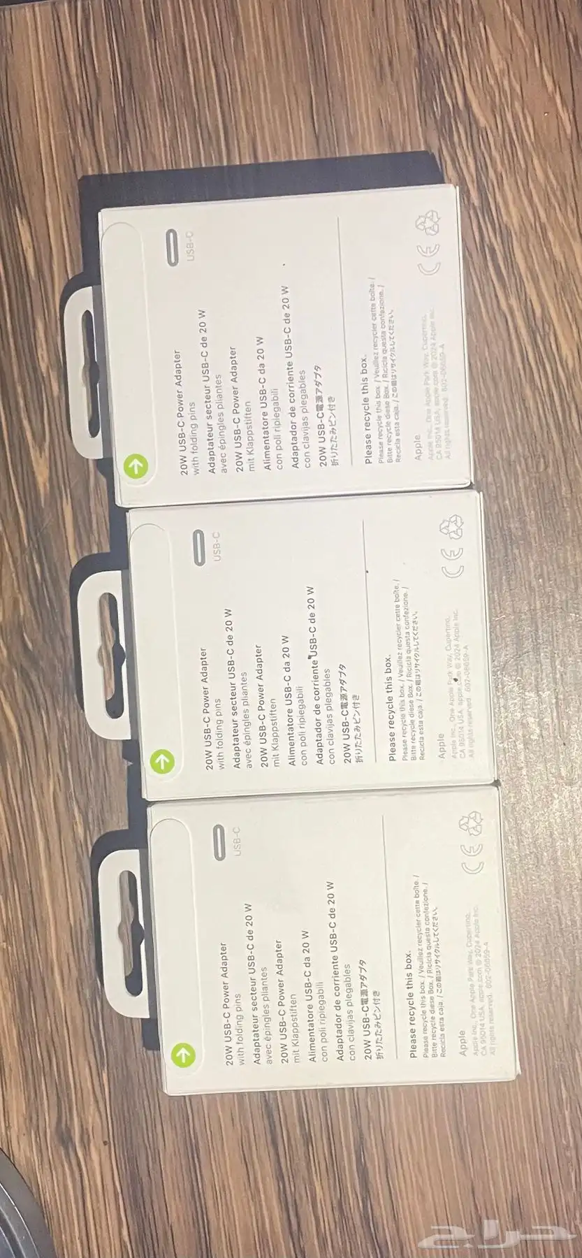 شاحن apple 20w tybe c جديد 1