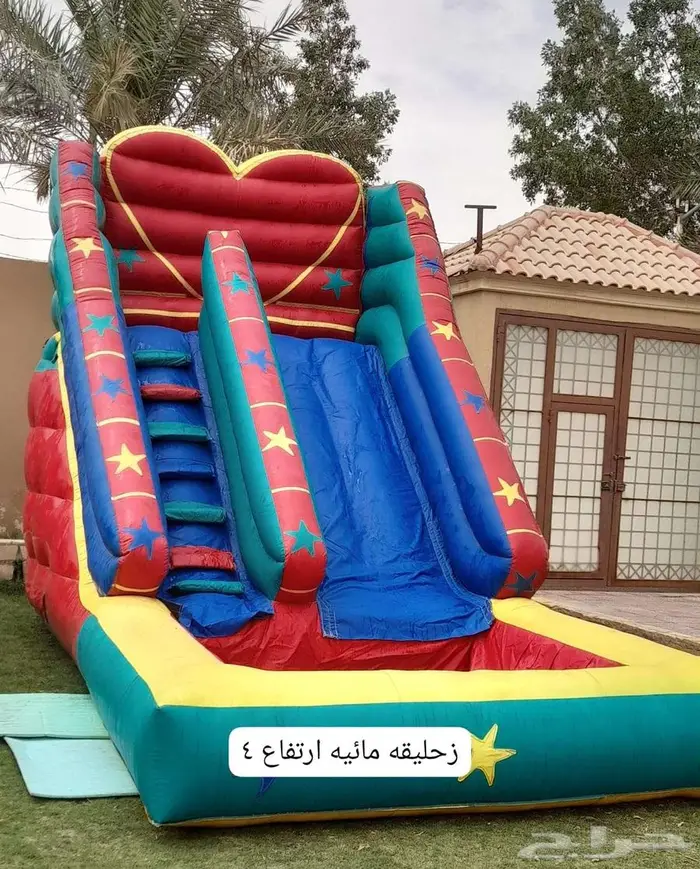 اجار نطيطات الرمال ملعب صابوني زحليقه مائيه 0