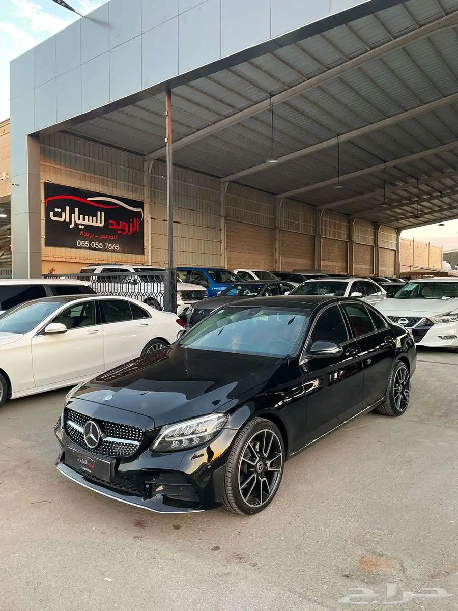 مرسيدس C200 موديل 2019 عداد 149 ألف 0