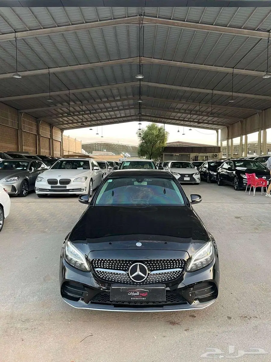 مرسيدس C200 موديل 2019 عداد 149 ألف 2