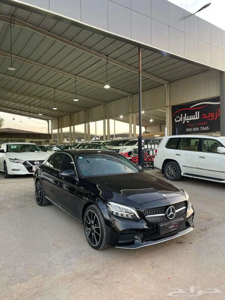 مرسيدس C200 موديل 2019 عداد 149 ألف 1