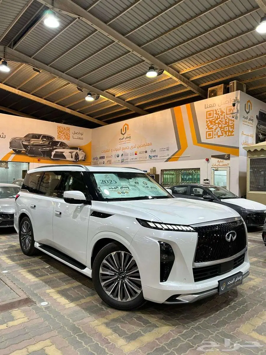 انفنيتي QX80 SENSORY ص فل ماكينه 3.5 تيربو6 سلندر بنزين 2025 1