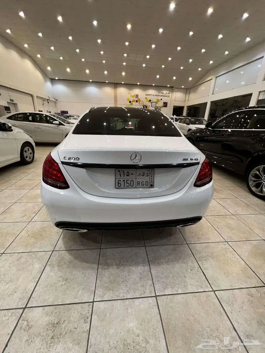 مرسيدسAMG2015_بدى وكاله بالكامله وحاله ممتازه جدا C200 2