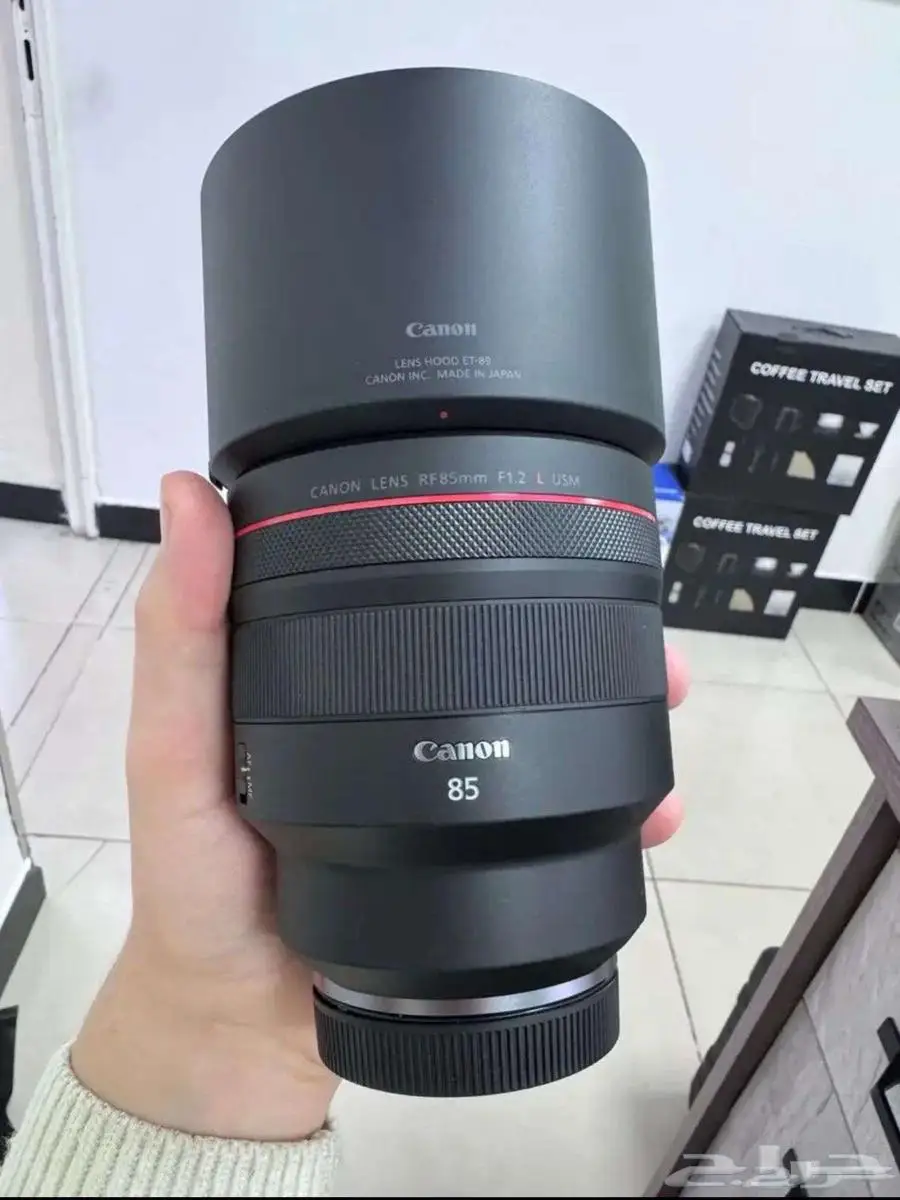 عدسة كانون RF 85mm F1.2   نظيفة جدا 2