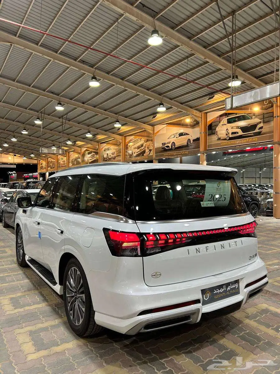 عرض خاص انفنتي SENSORY QX80 تيربو3.5 موديل 2025 بطاقه جمركيه 3