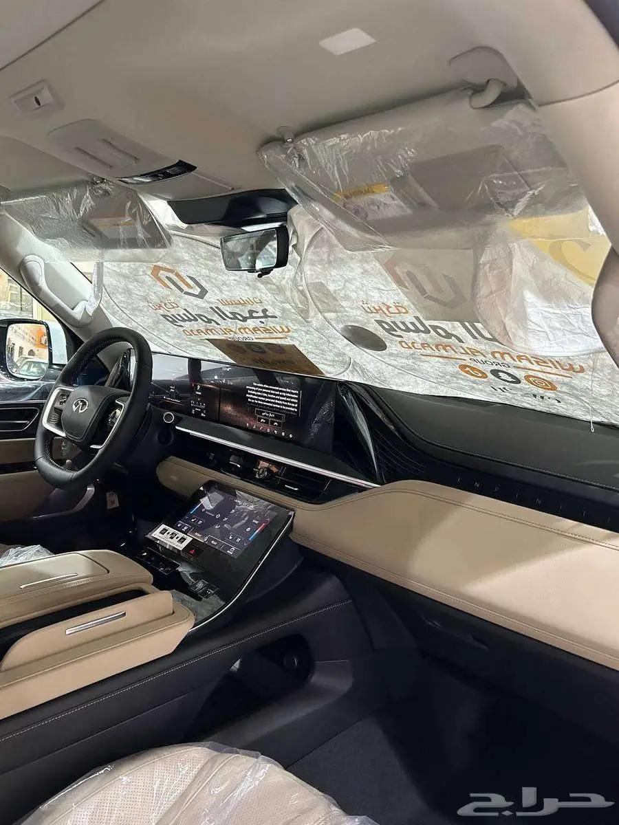 عرض خاص انفنتي SENSORY QX80 تيربو3.5 موديل 2025 بطاقه جمركيه 9