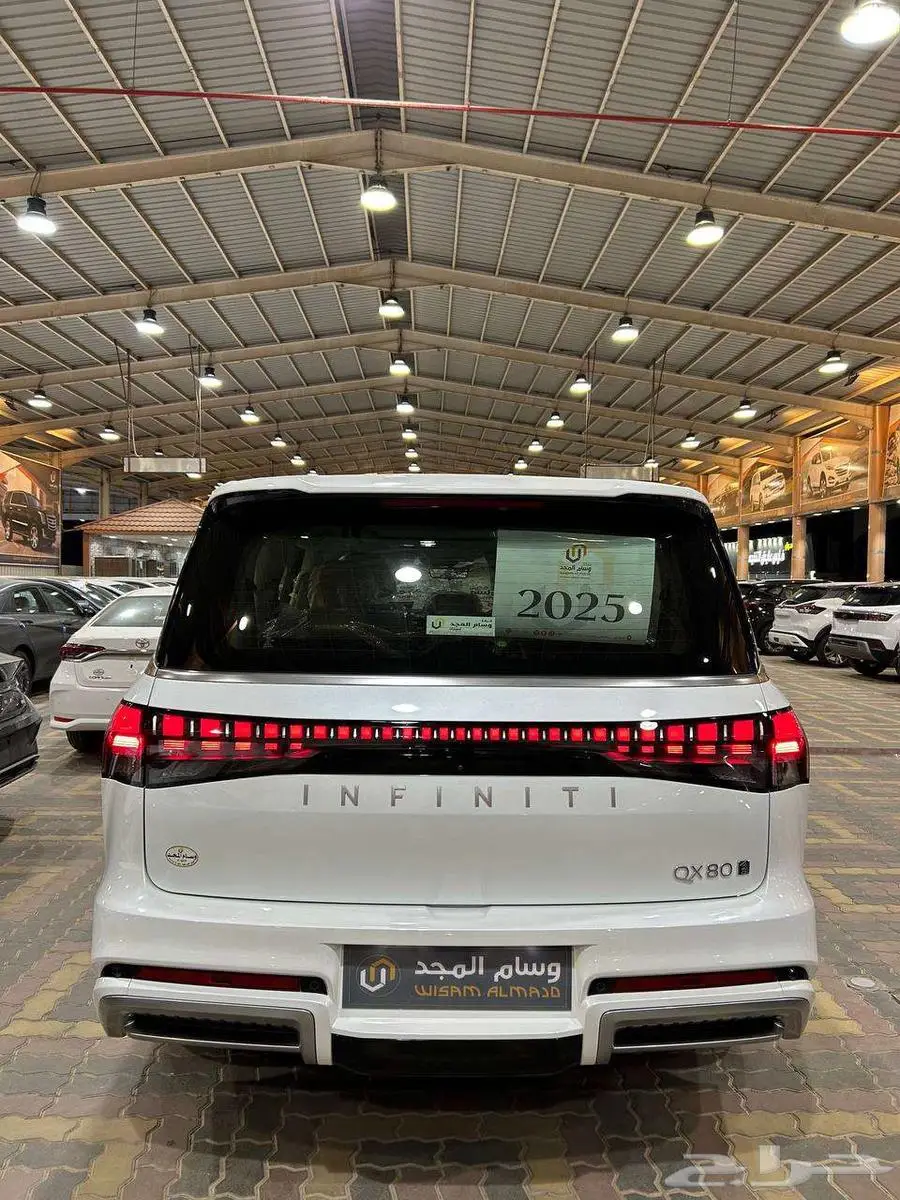 عرض خاص انفنتي SENSORY QX80 تيربو3.5 موديل 2025 بطاقه جمركيه 5