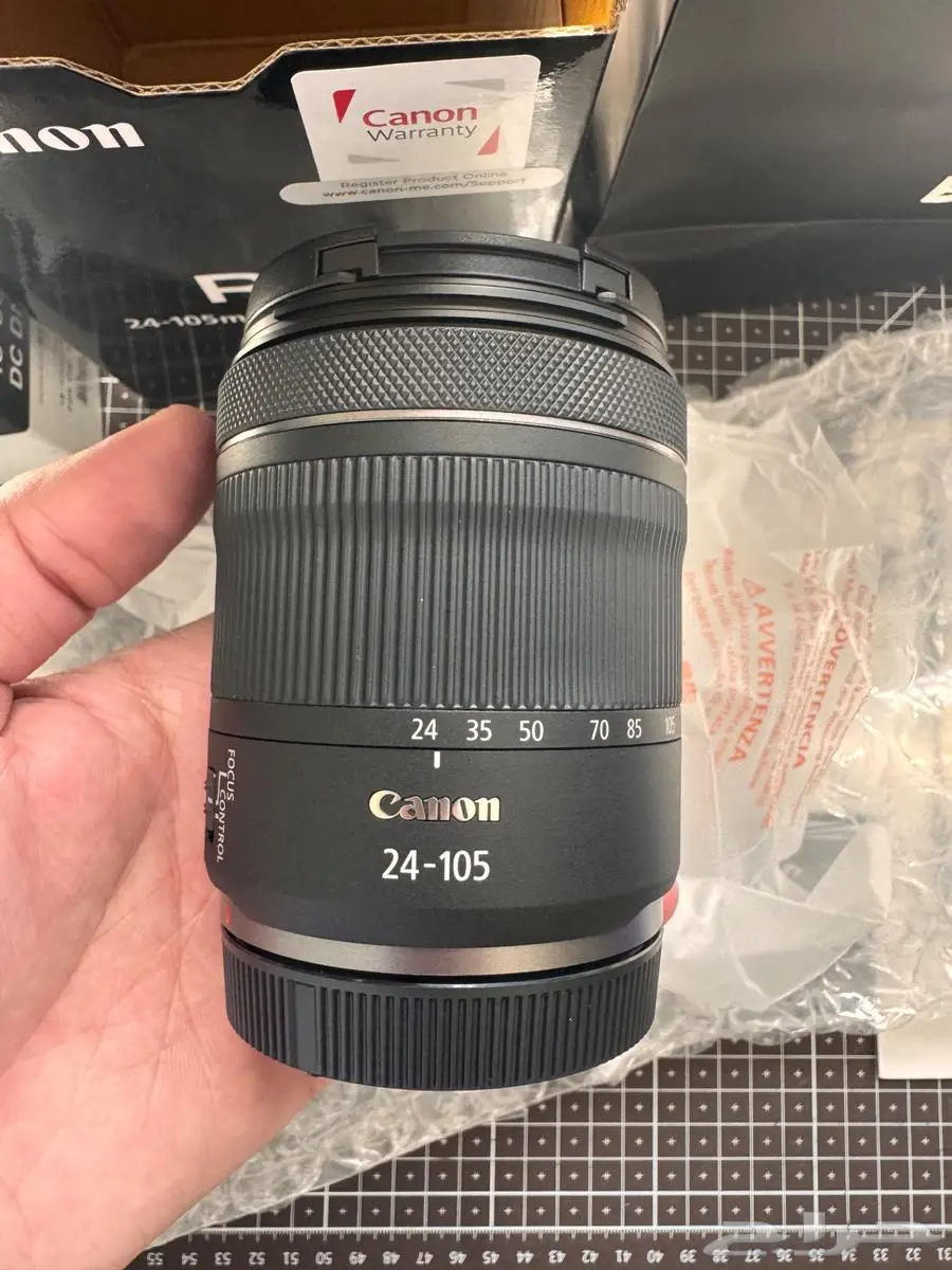 Canon RF 24-105 F4-7.1 IS STM lens عدسة كانون 0