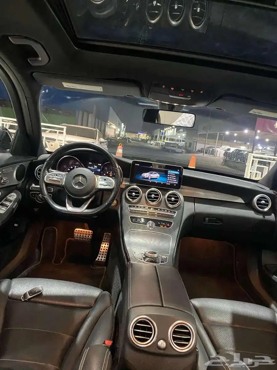مرسيدس c300 امريكي بودي وكاله 2020 14