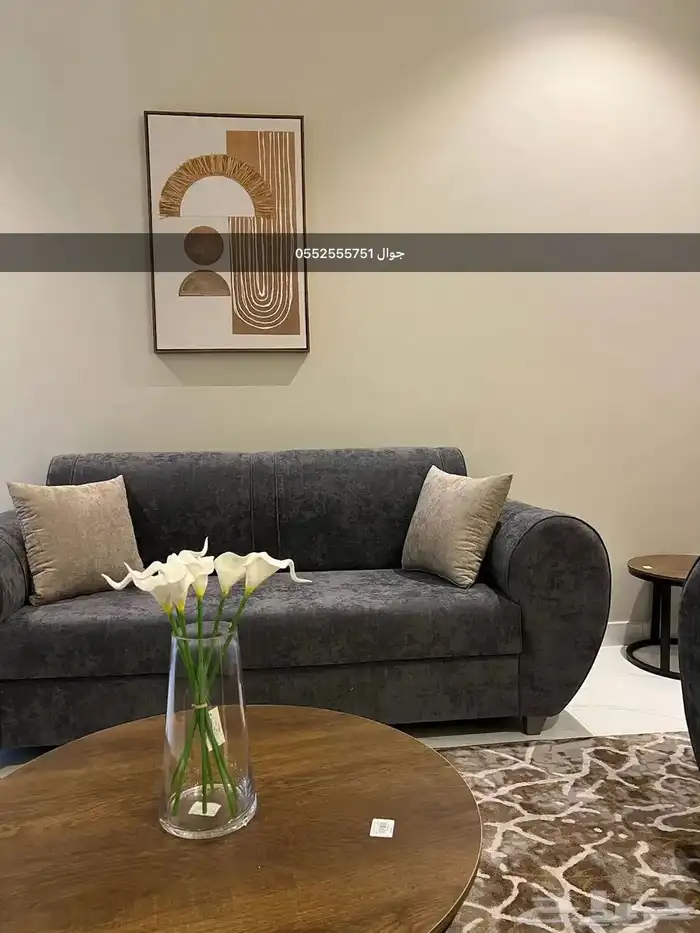 شقة مفروشة في النماص وايضا استراحه بملعب ( صيف - سنه دراسيه) 1