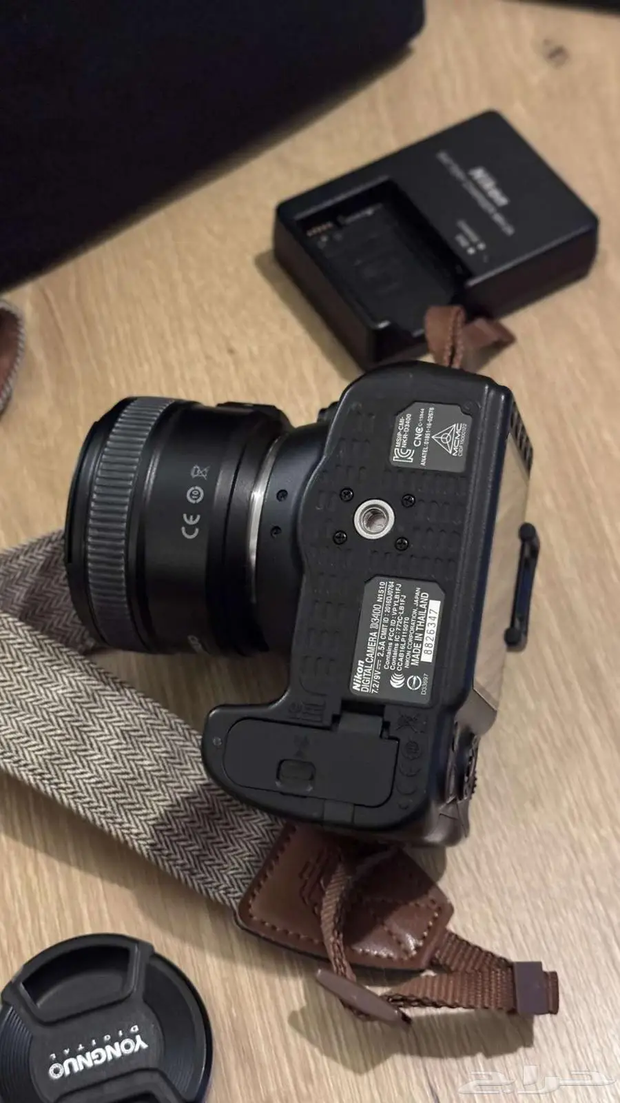 كاميرا نيكون Nikon DSLR D3400 index