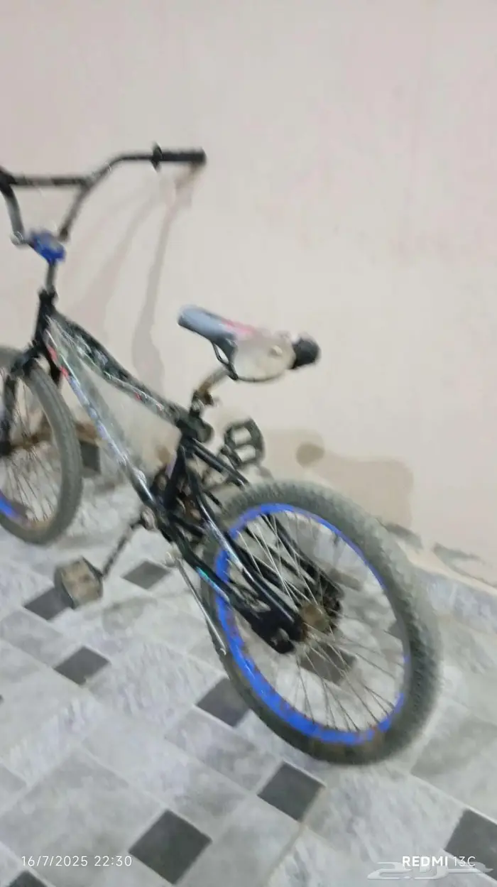سيكل شبه جديد كل شي فيه شغال100 2