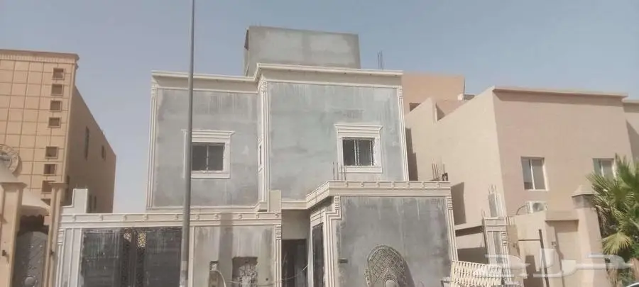 ديكورات خارجية أسمنت ابيض 0