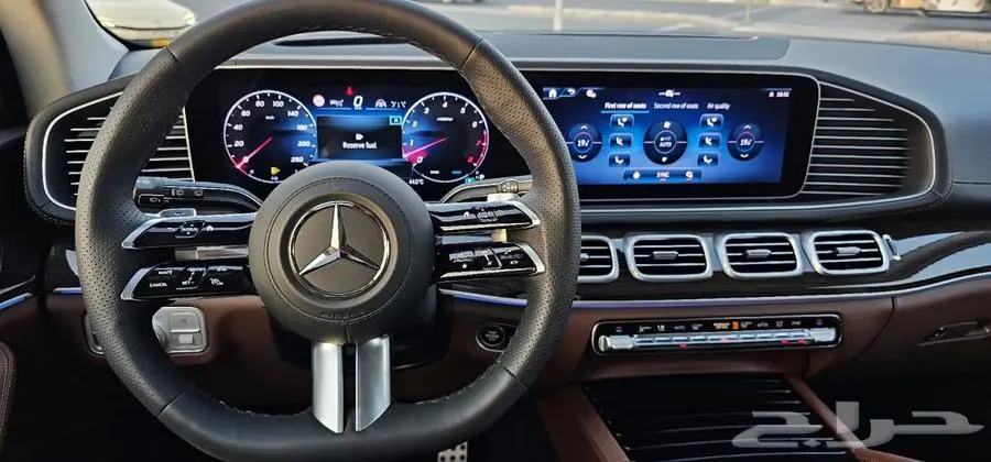 مرسيدس GLS 2025 وارد كوريا اصفار 9