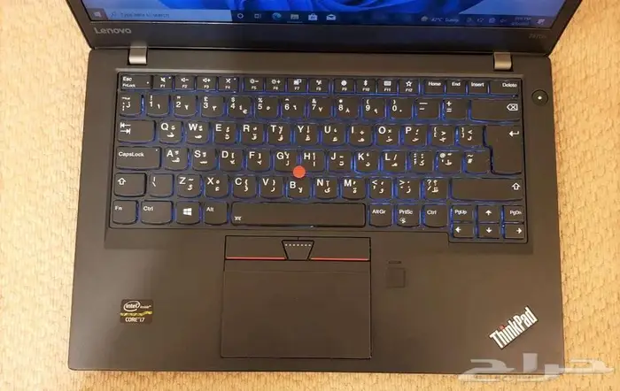 -Lenovo i7- Ram 8GB لينوفو ثينك باد لاب توب - إنتل كور i7 7