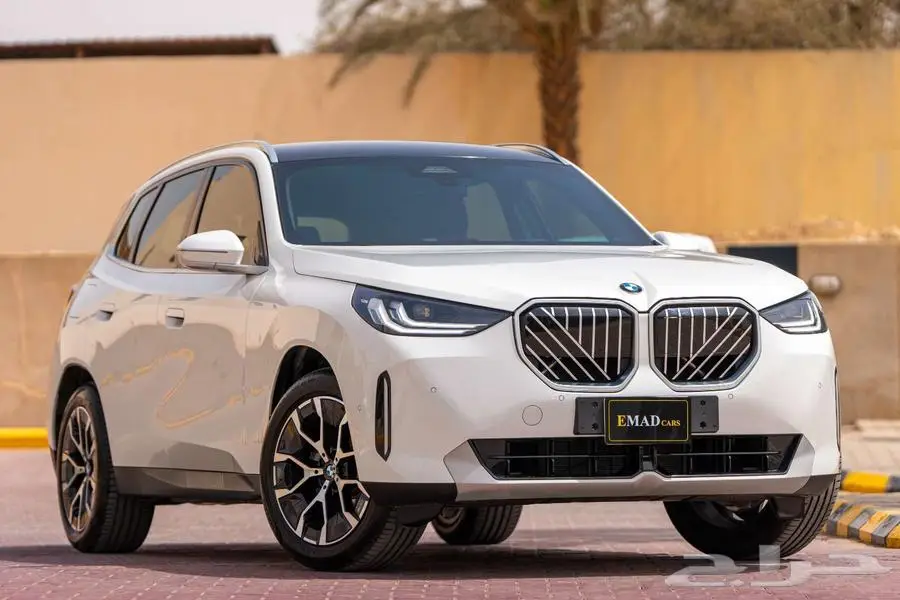 BMW X3 2025 ابيض خليجي تحت الضمان 0