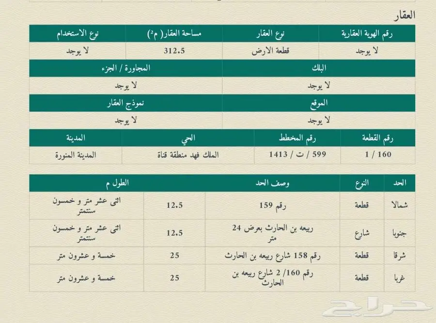اراضي للبيع حي الملك فهد مقابل القطار 0
