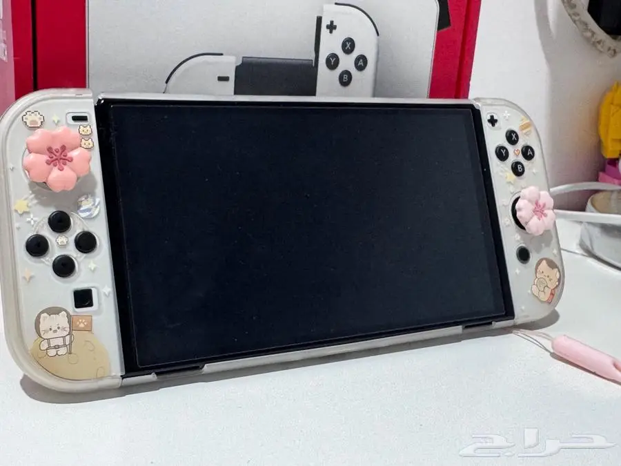 ننتندوسويتشOLED مع جميع الملحقات Nintendo Switch OLED Used 1