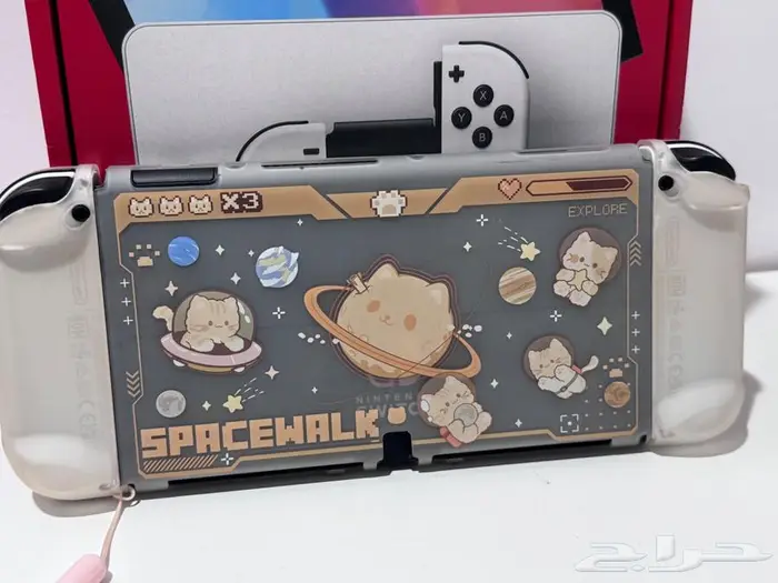 ننتندوسويتشOLED مع جميع الملحقات Nintendo Switch OLED Used 3