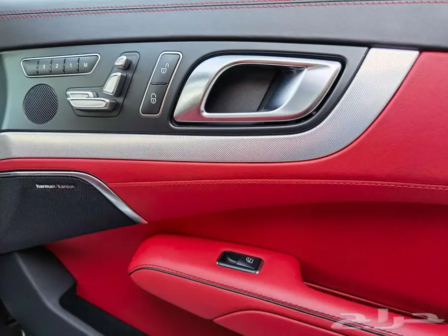Mercedes SL550 كشف لون مميز من النوادر عالشرط 7