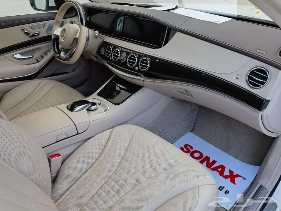 Mercedes S400 AMG KIT لؤلؤي مخزن العداد (5) الف جديد 3