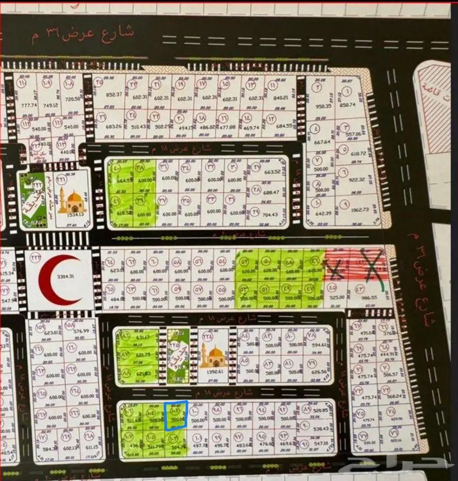 ارض سكنية للبيع 0