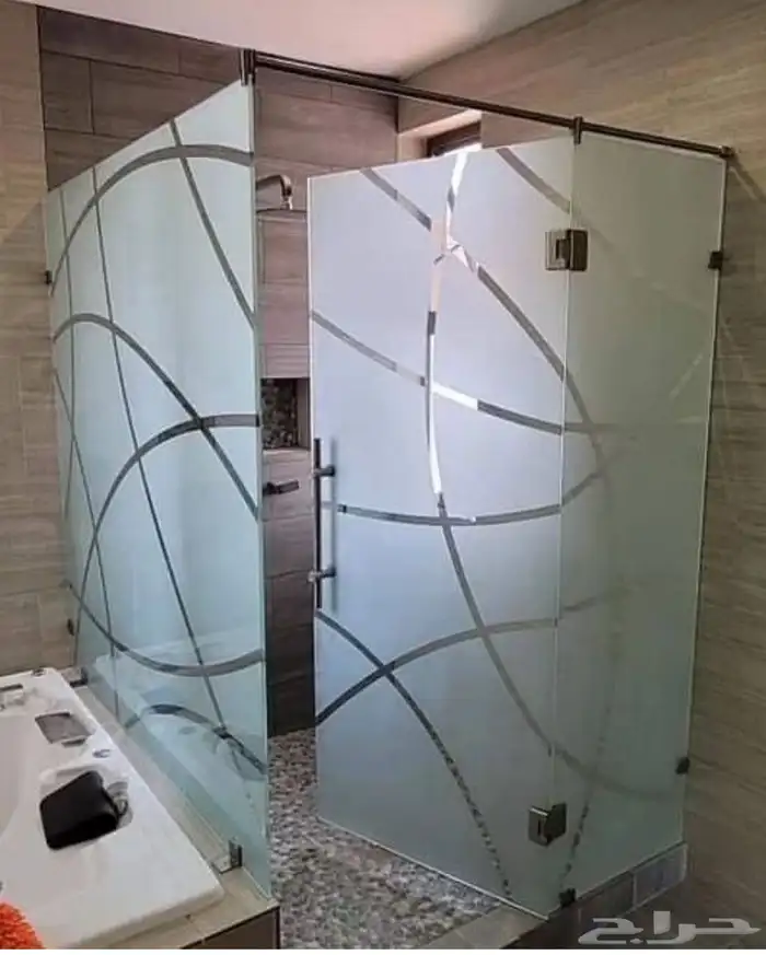 درابزين زجاج 5