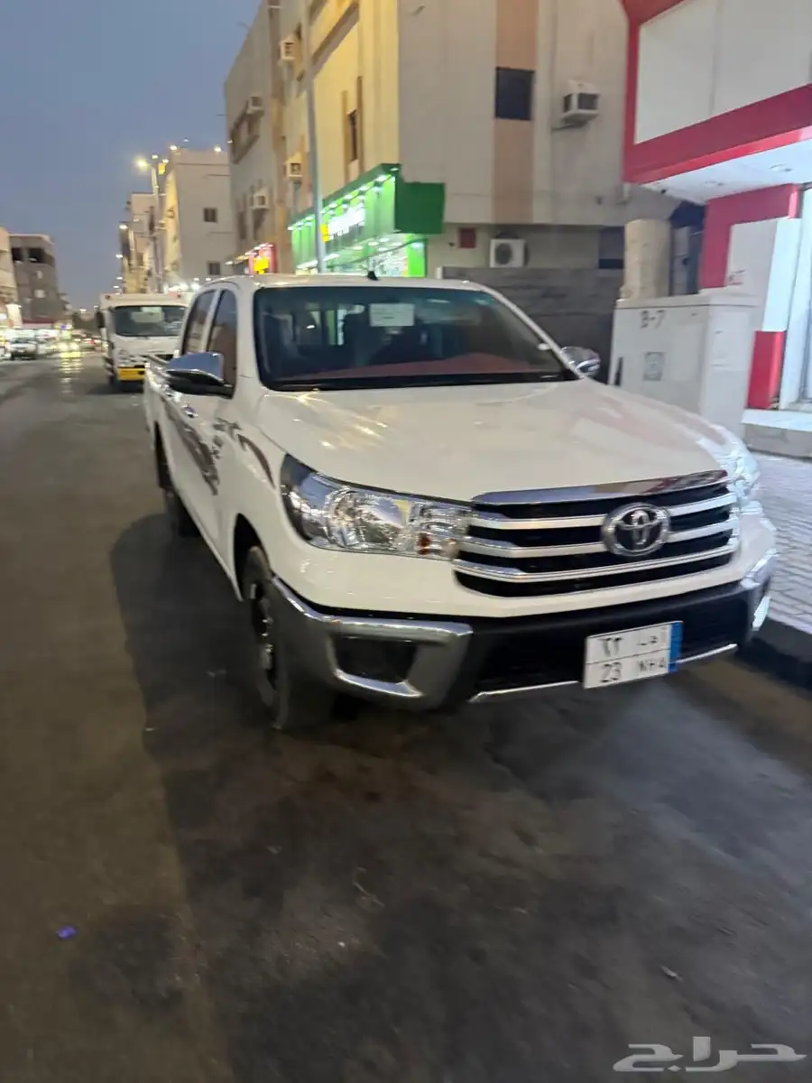 هايلكس غمارتين ديزل 2023 ممشى 88 وكاله تحمل لوحة مميزه 2