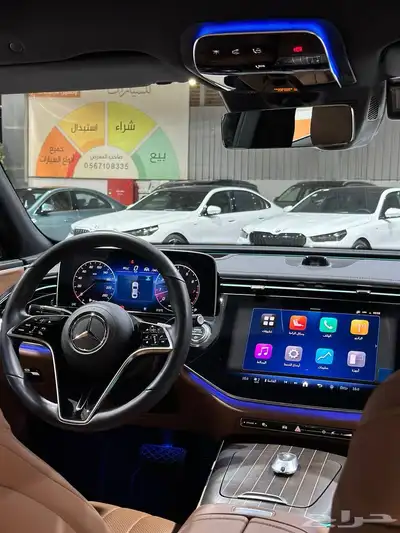 مرسيدس E300 2024 فل كامل . رصد الفخامة 33