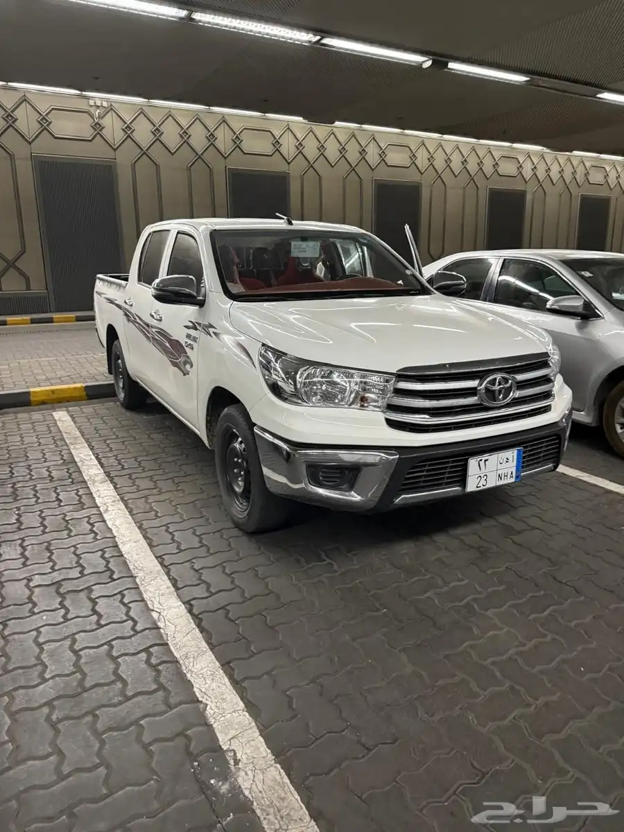 هايلكس غمارتين ديزل 2023 ممشى 88 وكاله تحمل لوحة مميزه 0