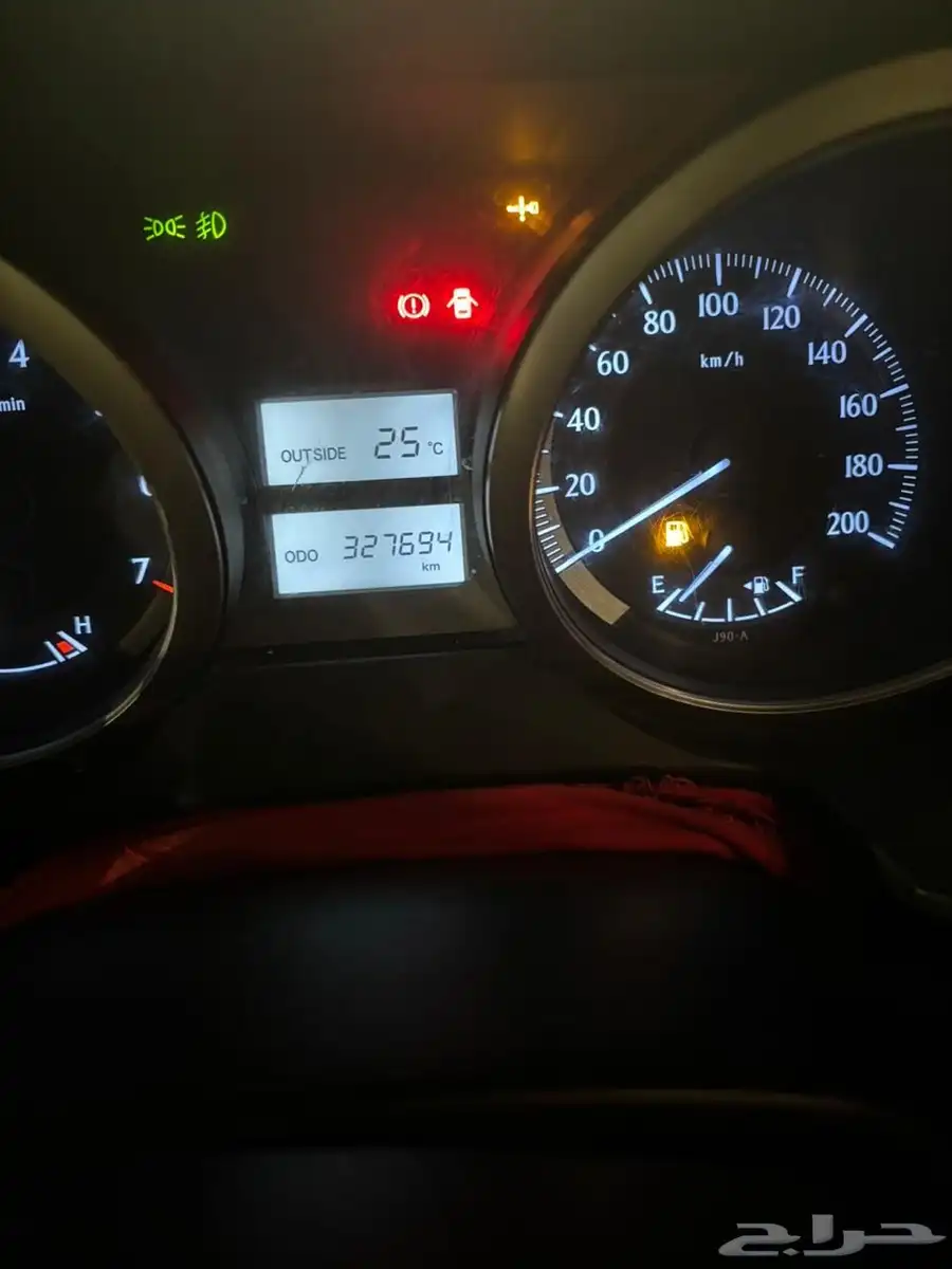 جيب برادو بصمه موتر شد بلد من الصدام لصدام مالك واحد 2