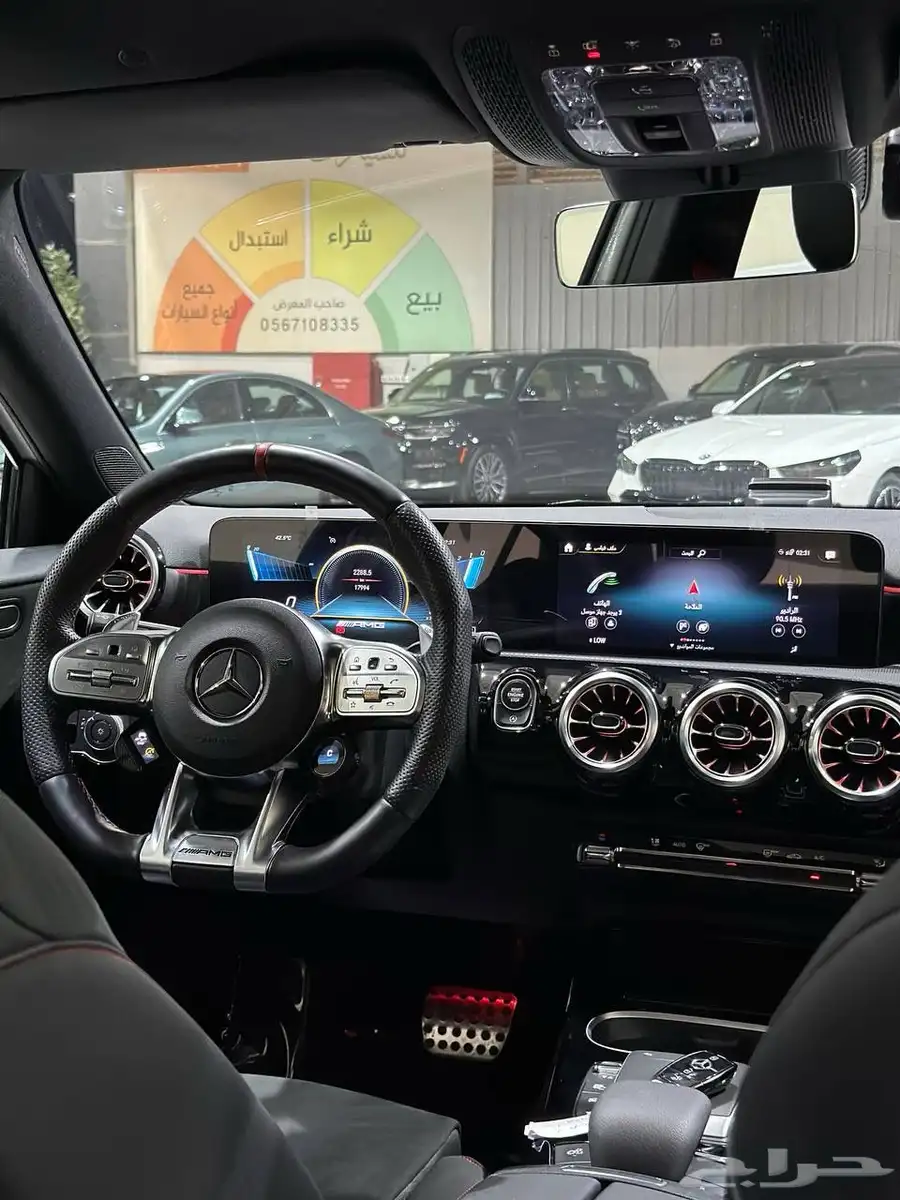 مرسيدس A35 AMG 2023 فل كامل . رصد الفخامة 15