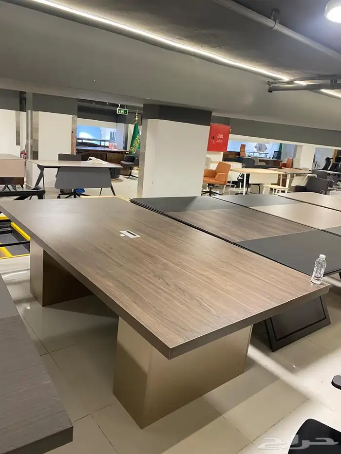 new office furniture جديد مكتب طقم جلد رمادي و مكاتب مدير 29