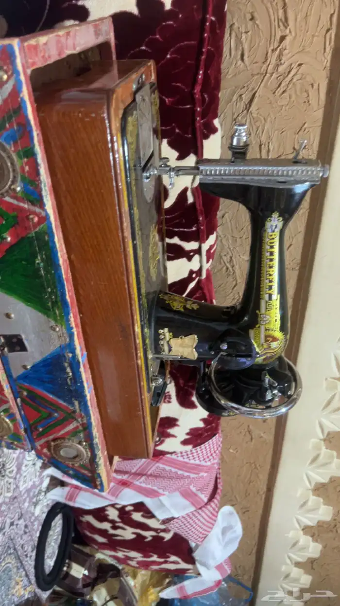 مكينة خياطة قديمة 5