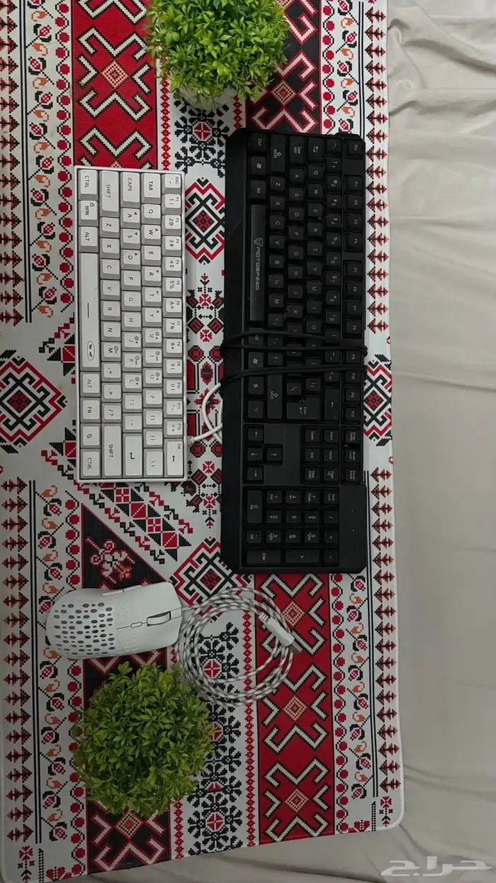 ماوس كيبورد كلهم RGB كيبورد مقاس 60 وكيبورد مقاس 100 ومايك 2