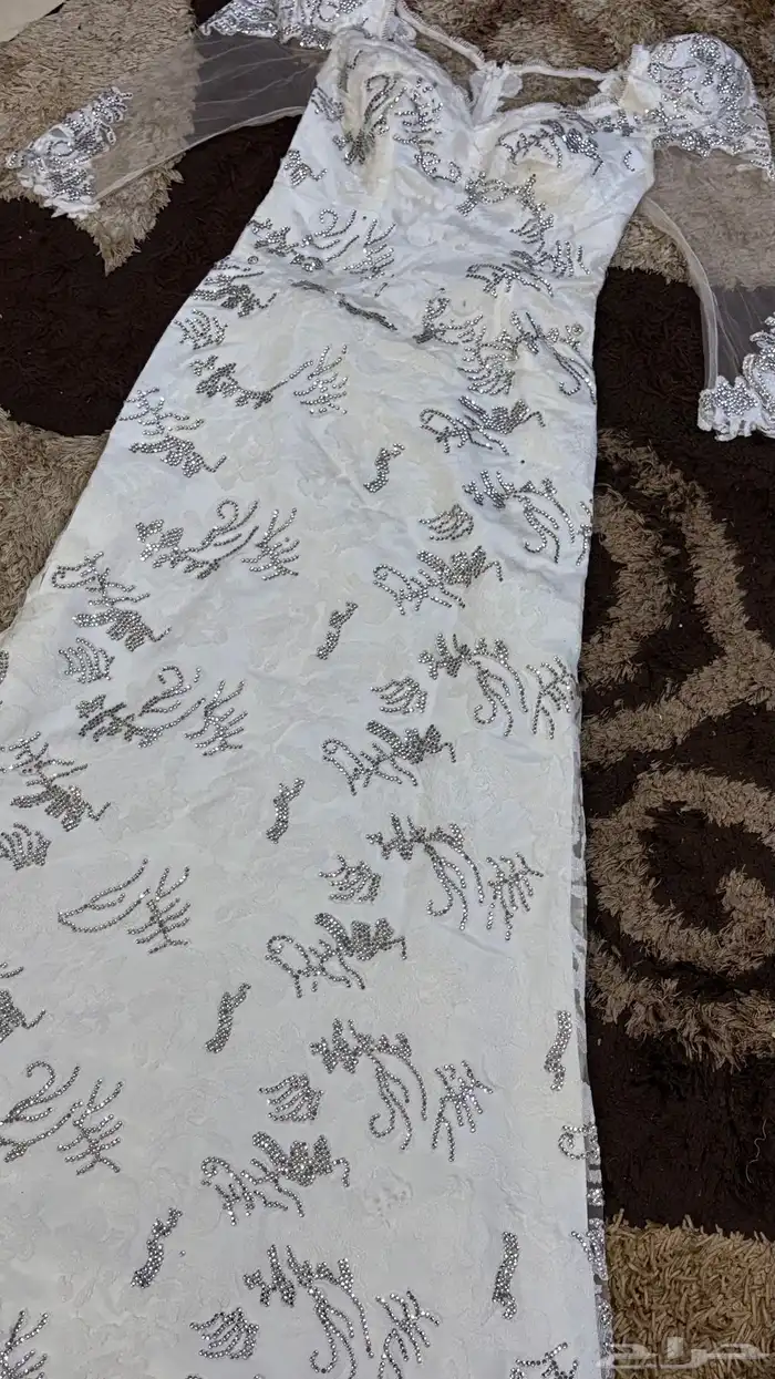 فستان عروسة مع طرحه للبيع ب اقل سعر 0