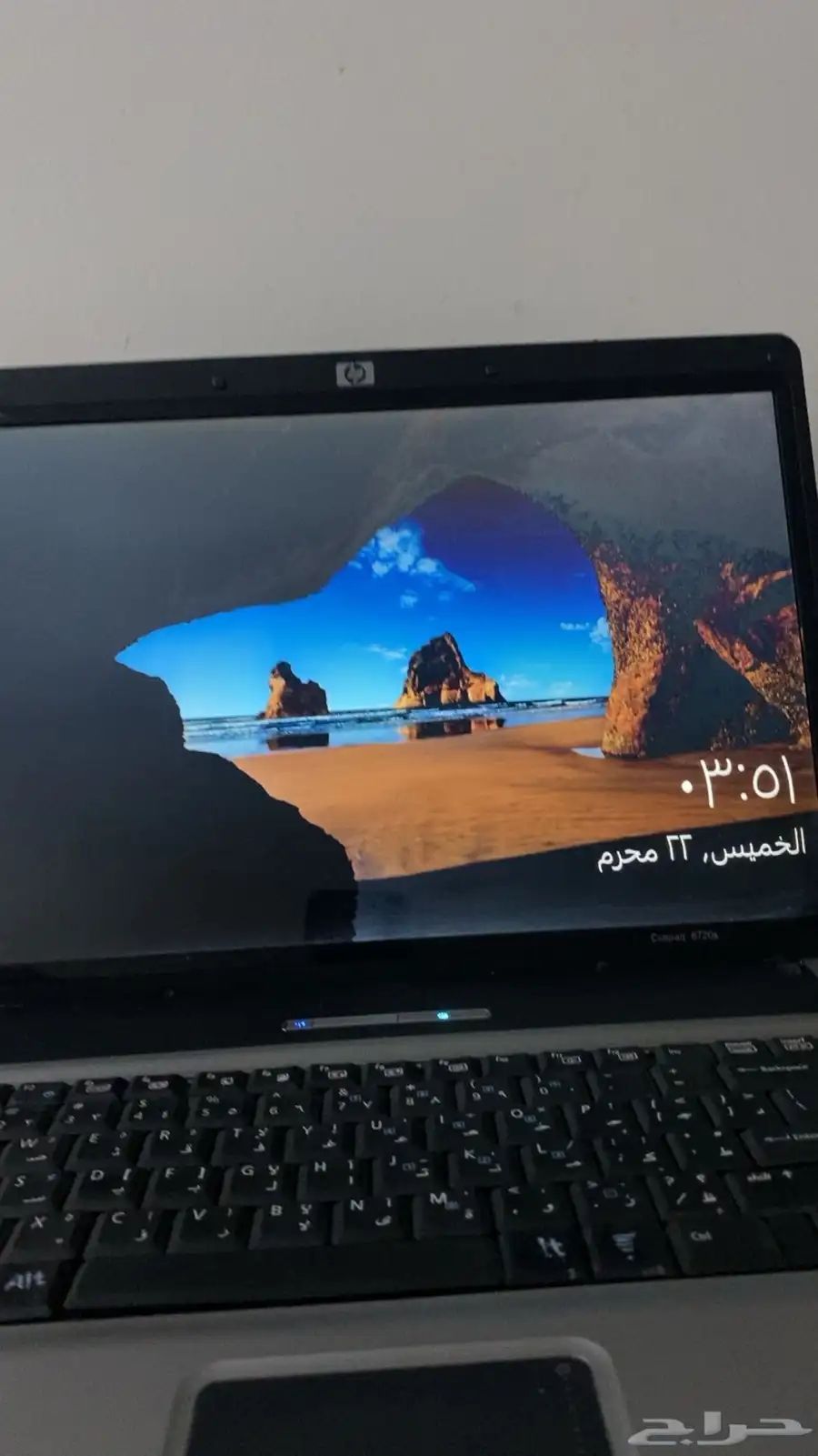 لابتوب نضيف مع شاحنه ولا يشكي من شي ولا دخل الصيانه 0