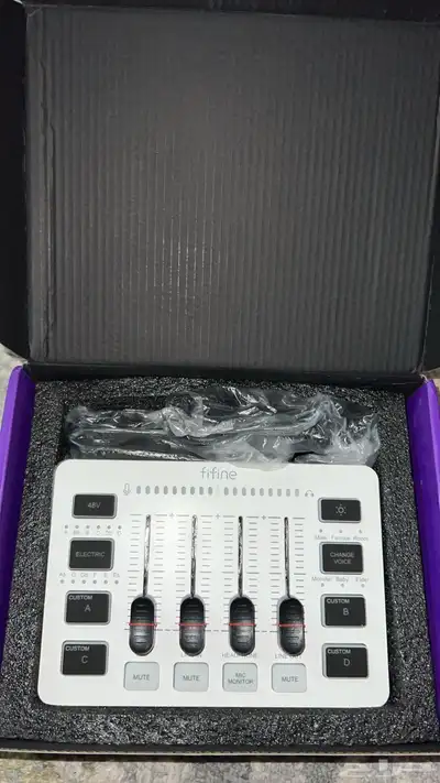 مكسر صوت فيفاين الجديد FIFINE MIXER SC3 7