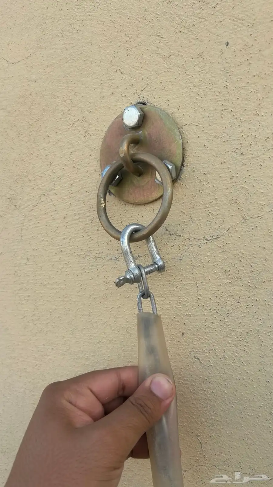 مصلب جداري للخيول 9
