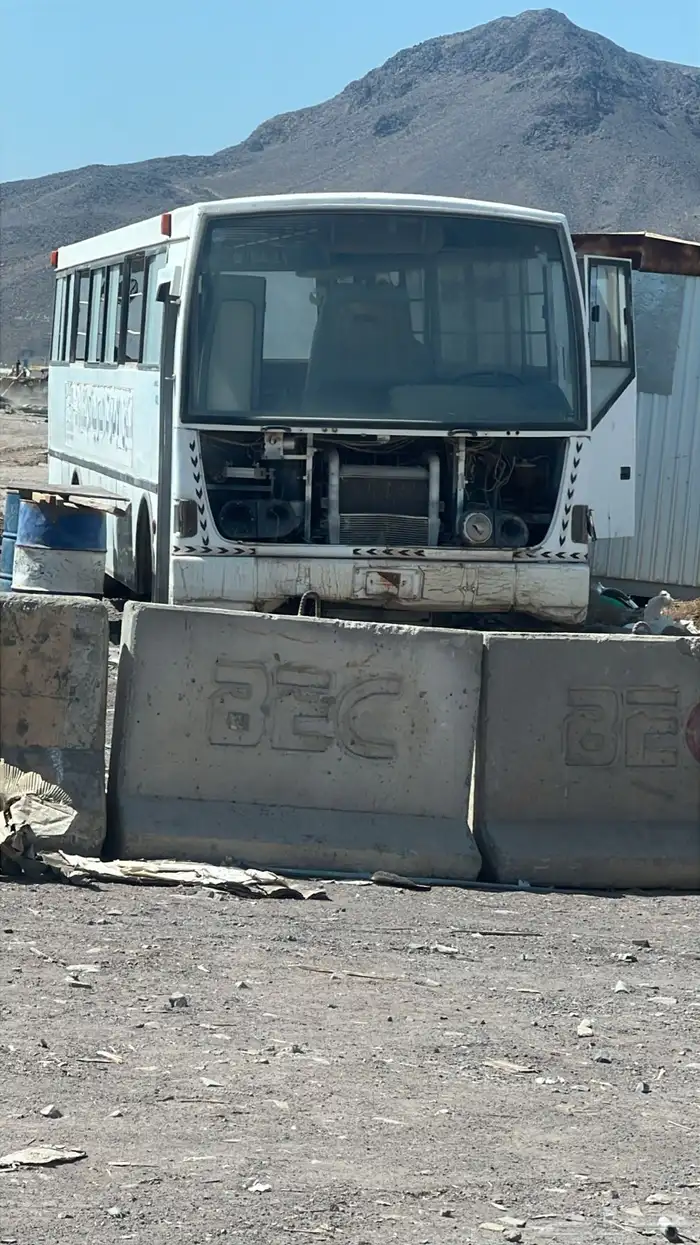 باص هندي تشليح وباص مرسيدس 0