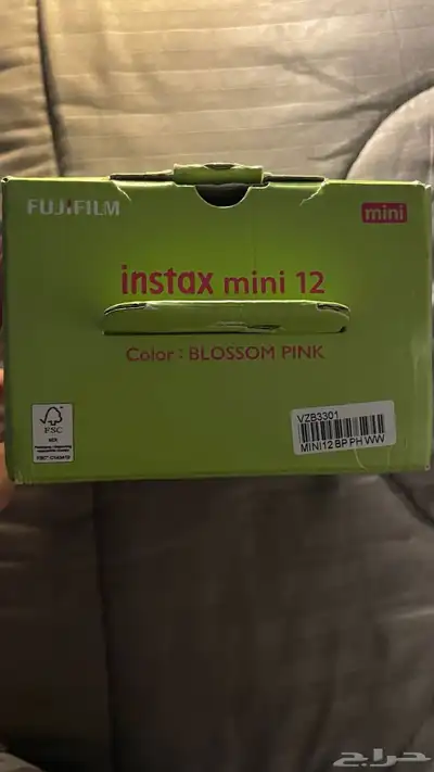كاميرا ورديه insta x ميني 12 4