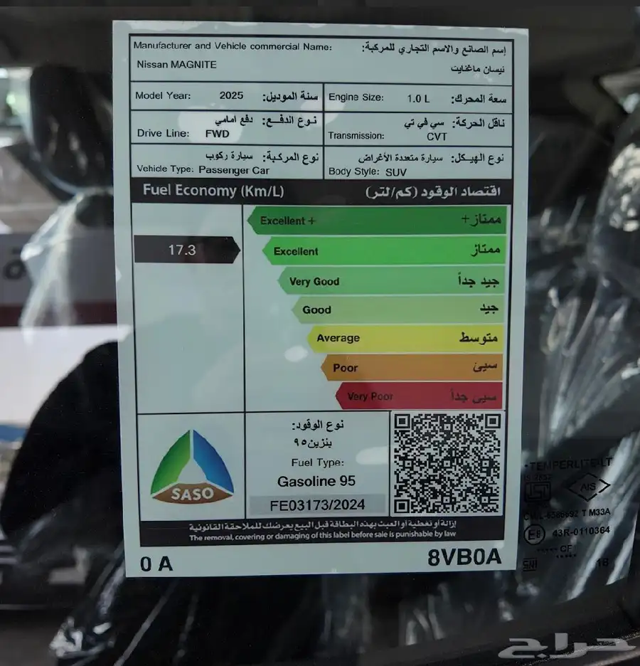 نيسان ماجينت موديل 2025 index