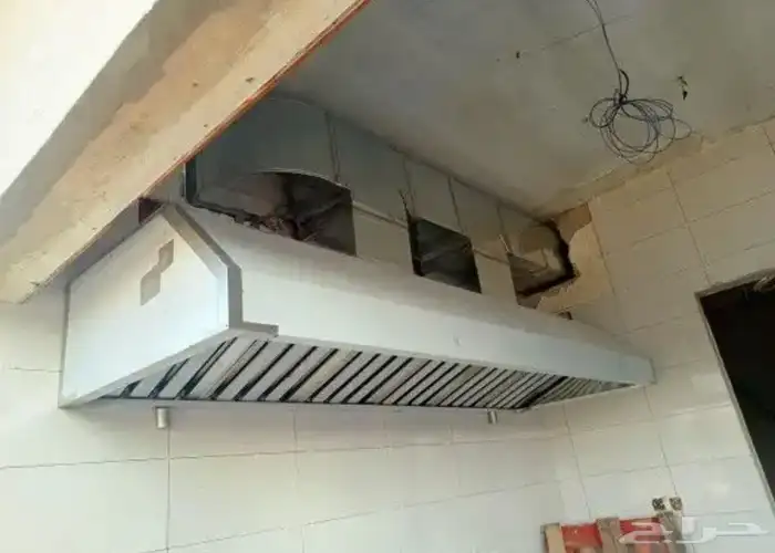 غطاء محرك السيارة للمطاعم وتفاصيل المطبخ المركزي وتثبيته 0