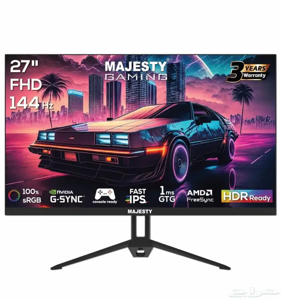 شاشة قيمنق ماجيستي 1080 - 1920 FHD بوصه 27 144Hz 1ms 0