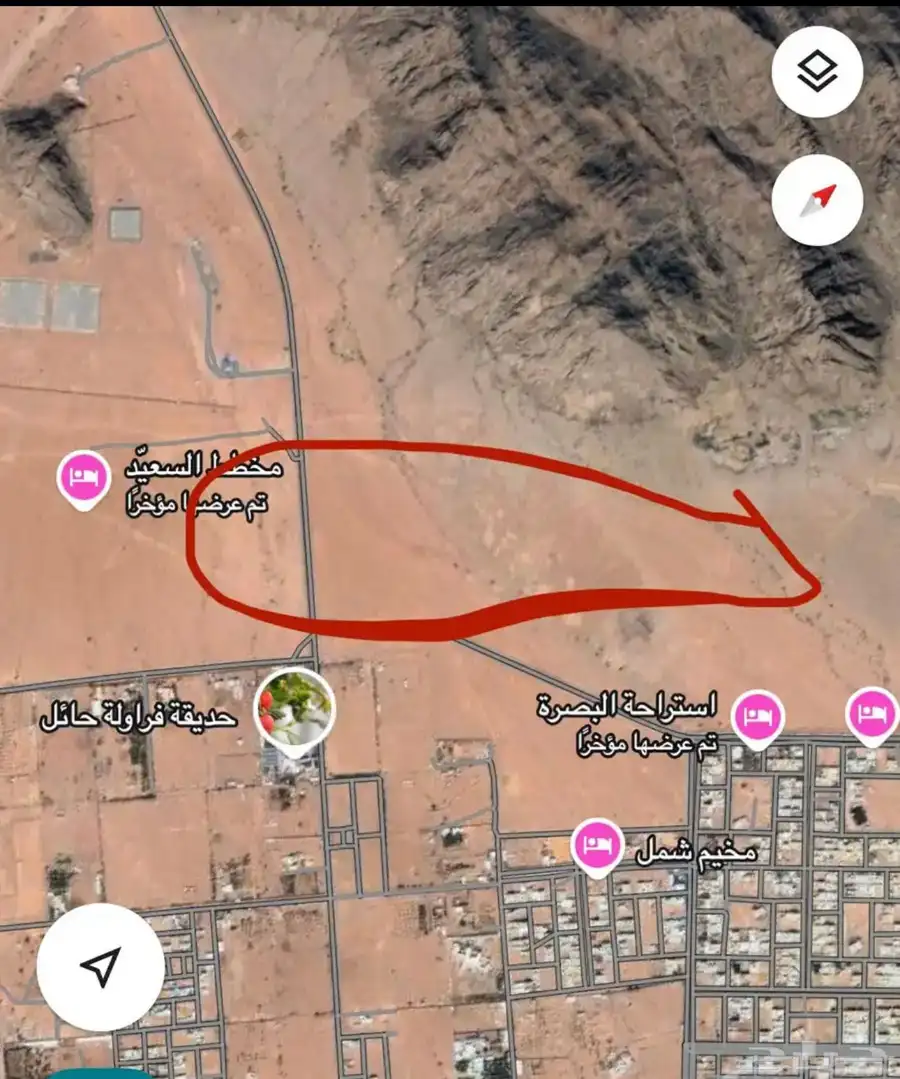 مطلوب أراضي في مخطط السعيد حائل جنوب حائل 0