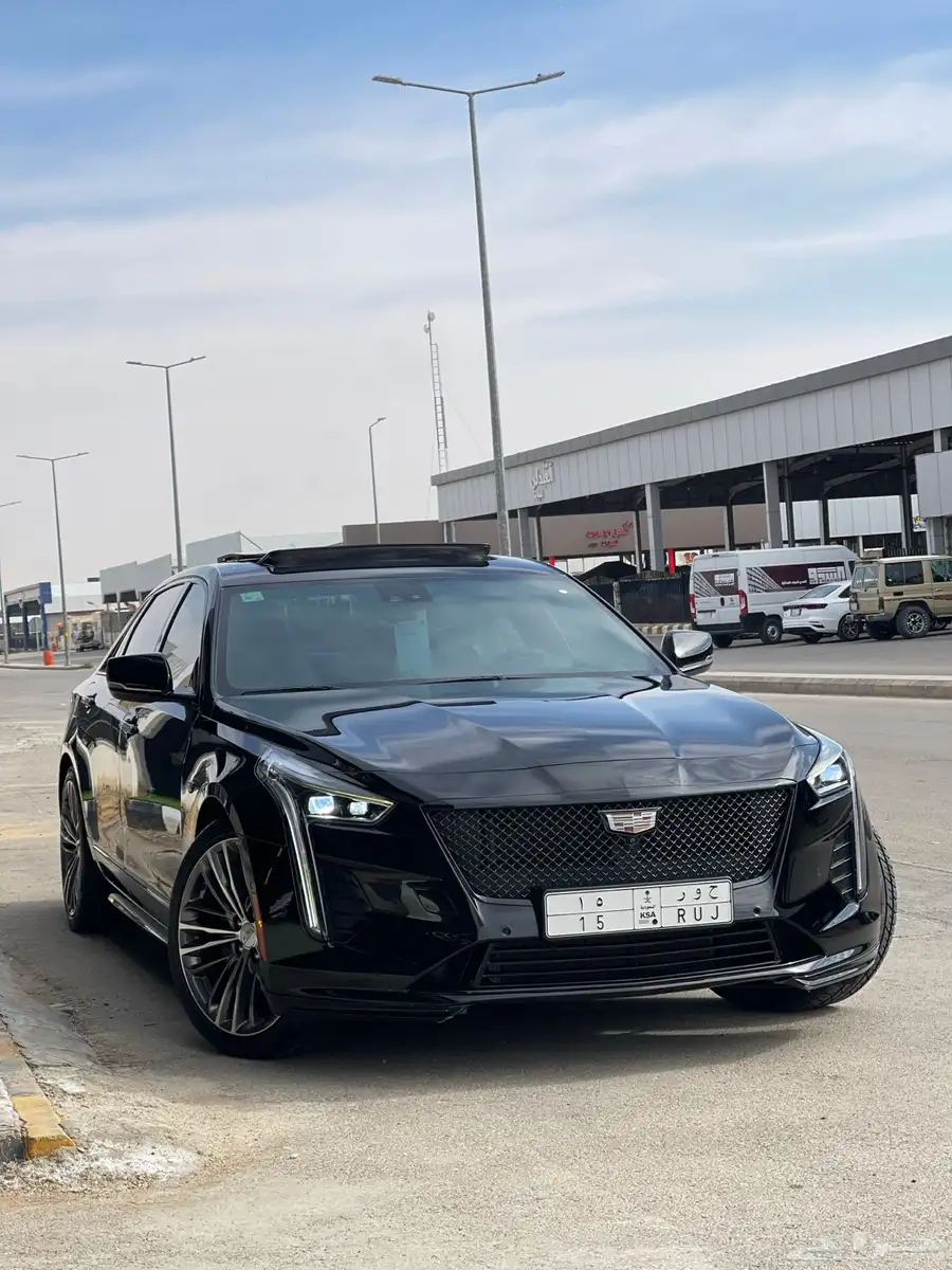 كاديلاك CT6 2019 فئه سبورت وارد الجميح صيانات وكاله نظيف 9